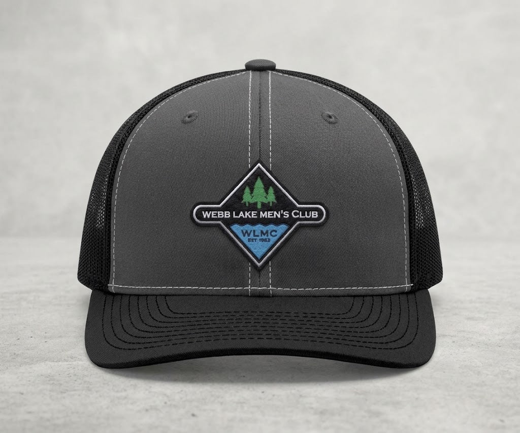 Richardson 112 Hat - Trucker Snapback WLMC Embroidered Logo