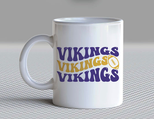 Vikings Retro Wave