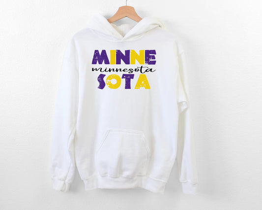 Purple & Gold Minnesota Split